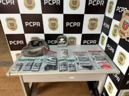 Mulher é presa em flagrante pela DENARC em Maringá com pistola 9mm e munições