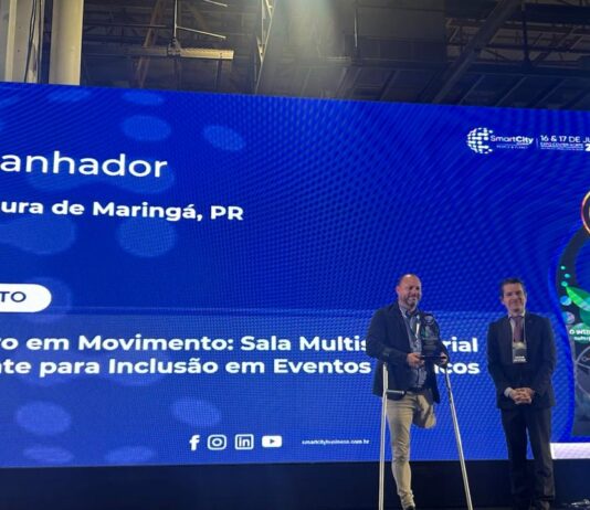 Sala multissensorial ‘Espectro em Movimento’ implantada em Maringá em 2025 vence prêmio internacional ‘InovaCidade 2026’